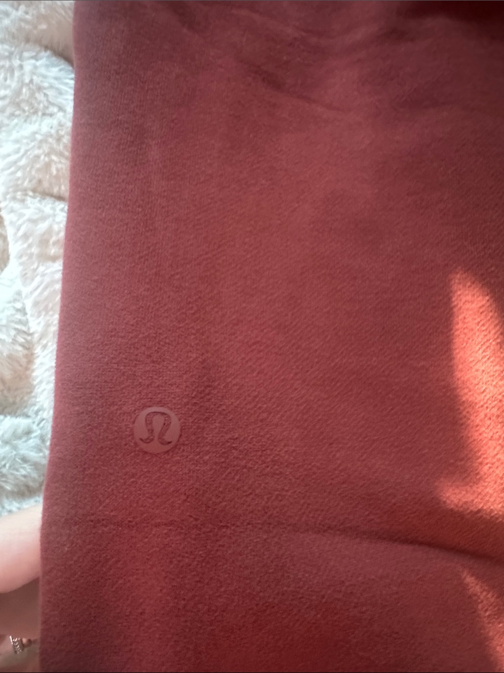 Women’s Lululemon Burgandy Rust Red Pull-On Scuba Sweatpants Small - Picture 4 of 7